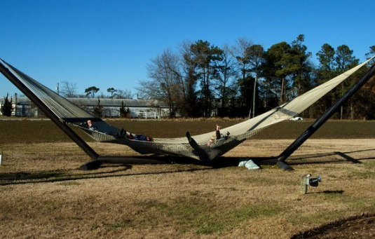 a hammock